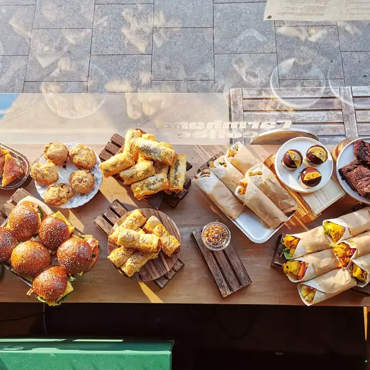 Brunch snacks on the windowsill counter at Brother Hubbard North, one of the best restaurants for brunch in Dublin.